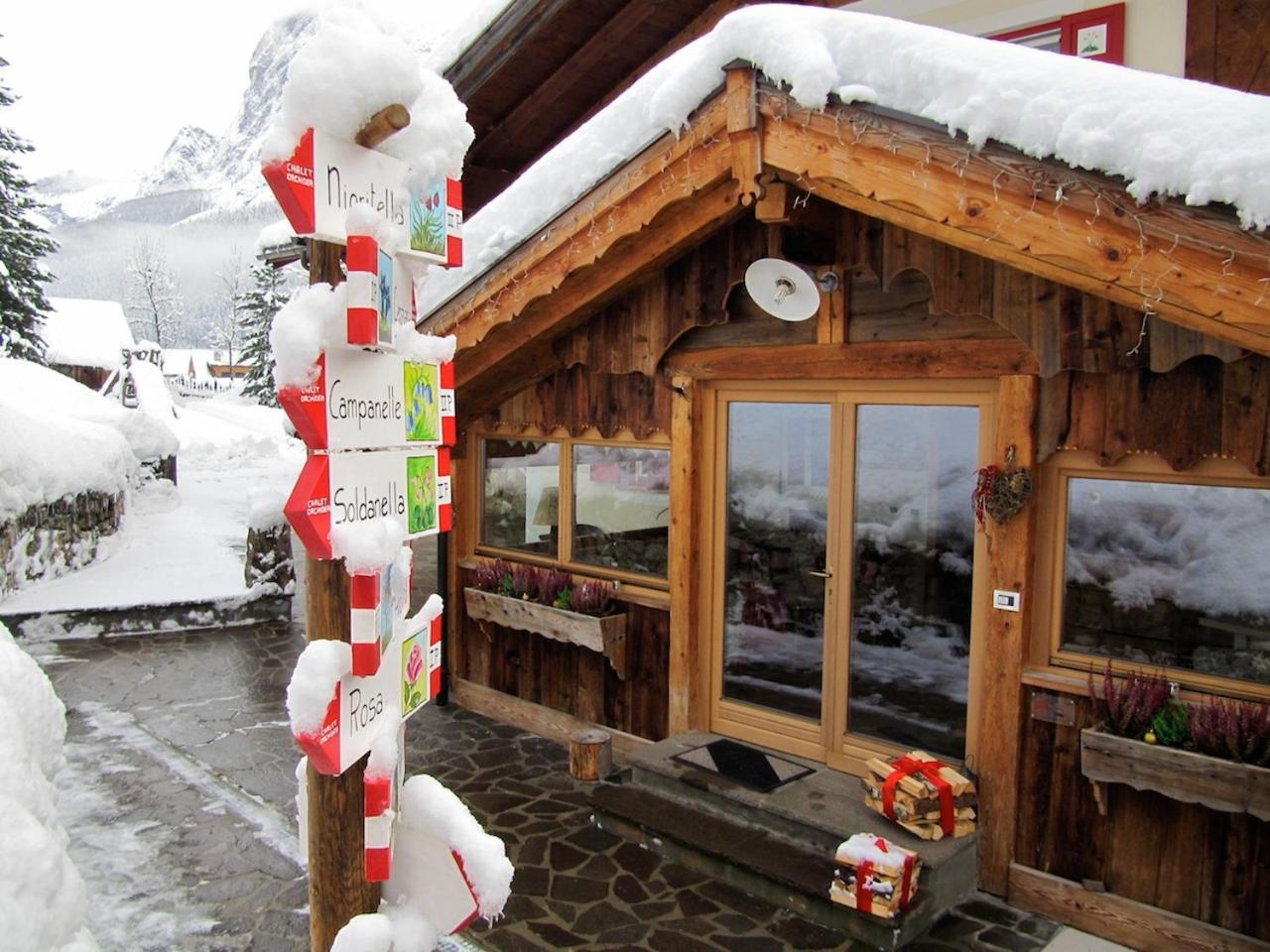 Appartamenti Chalet Orchidea كنازاي المظهر الخارجي الصورة